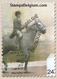 Timbre Belgique Yvert 2121