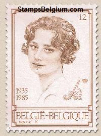 Timbre Belgique Yvert 2183