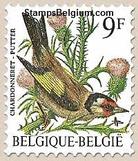 Timbre Belgique Yvert 2187