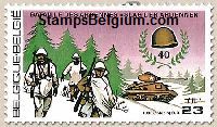 Timbre Belgique Yvert 2189