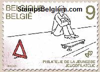 Timbre Belgique Yvert 2224