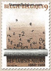 Timbre Belgique Yvert 2272