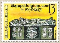 Timbre Belgique Yvert 2299