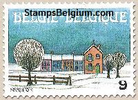 Timbre Belgique Yvert 2307