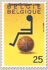 Timbre Belgique Yvert 2363