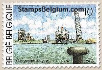 Timbre Belgique Yvert 2377