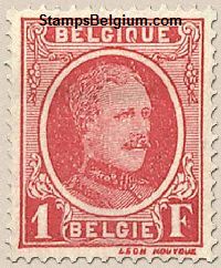 Timbre Belgique Yvert 256
