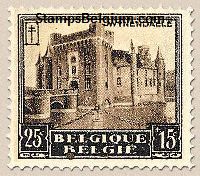 Timbre Belgique Yvert 309