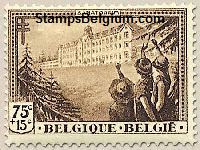 Timbre Belgique Yvert 359