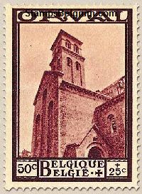 Timbre Belgique Yvert 366