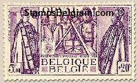 Timbre Belgique Yvert 373