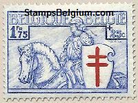 Timbre Belgique Yvert 399