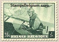 Timbre Belgique Yvert 467
