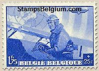 Timbre Belgique Yvert 469