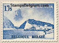 Timbre Belgique Yvert 487