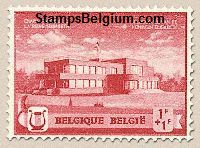 Timbre Belgique Yvert 533