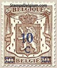 Timbre Belgique Yvert 568