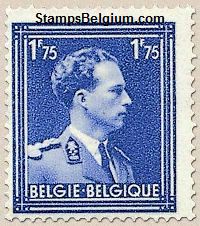 Timbre Belgique Yvert 642