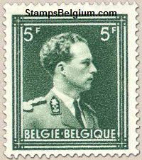 Timbre Belgique Yvert 646