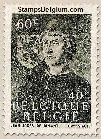 Timbre Belgique Yvert 664