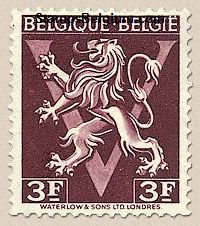 Timbre Belgique Yvert 686