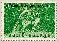 Timbre Belgique Yvert 704