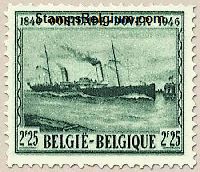 Timbre Belgique Yvert 726