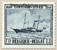 Timbre Belgique Yvert 727