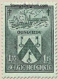 Timbre Belgique Yvert 745
