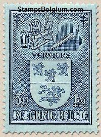 Timbre Belgique Yvert 746