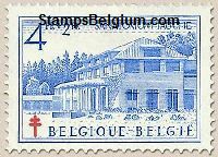 Timbre Belgique Yvert 839