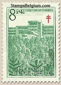 Timbre Belgique Yvert 840