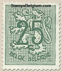 Timbre Belgique Yvert 852