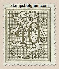 Timbre Belgique Yvert 853