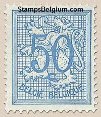 Timbre Belgique Yvert 854