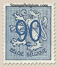 Timbre Belgique Yvert 858