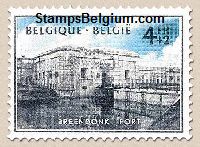 Timbre Belgique Yvert 861