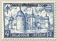 Timbre Belgique Yvert 874