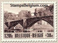 Timbre Belgique Yvert 919
