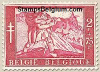 Timbre Belgique Yvert 959 - Belgium Scott
