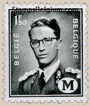 Timbre Belgique Yvert Militaire 1 - Belgium Scott M1