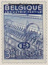 Timbre Belgique Yvert Service 45 - Belgium Scott