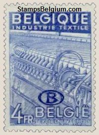 Timbre Belgique Yvert Service 46 - Belgium Scott