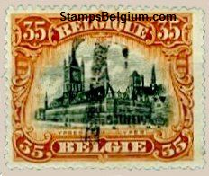 Timbre Belgique Yvert Taxe 22 - Scott (unlisted)
